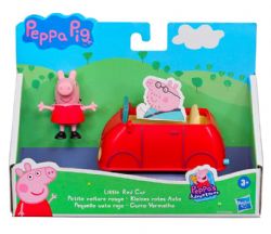 PEPPA PIG - PETITE VOITURE ROUGE AVEC UNE FIGURINE DE PEPPA DE 7,5 CM